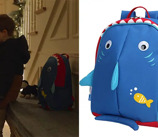 SEX/LIFE : Hudson’s blue shark school backpack in S2E04