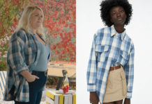 LÉO MATTEÏ, BRIGADE DES MINEURS : la chemise à carreaux d’Inès dans l’épisode 44