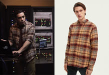 THE NIGHT AGENT : Khadim’s checked shirt in S1E02