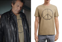Léo Matteï, brigade des mineurs : le t-shirt Paix de Léo dans l’épisode 42