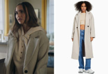 DEMAIN NOUS APPARTIENT : le large manteau sable de Luna dans l’épisode 1372