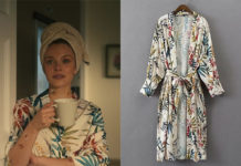 MON COSMONAUTE : le kimono fleuri de Marta dans le premier épisode