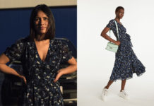 THE NIGHT AGENT : Rose’s navy floral dress in S1E10