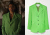 SEX/LIFE : Sasha Snow’s green oversized blazer in S2E04