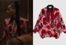 SEX/LIFE : Sasha’s poppies print shirt in S2E02