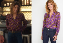 DEMAIN NOUS APPARTIENT : la blouse imprimée de Soizic dans l’épisode 1392