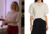 SEX/LIFE : Trina’s Faux Pearl & Rhinestone Bow Sweater in S2E04
