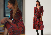 DEMAIN NOUS APPARTIENT : robe et bijou de Victoire dans l’épisode 1386