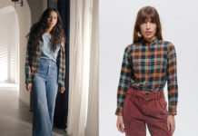 DEMAIN NOUS APPARTIENT : la chemise à carreaux d’Amel dans l’épisode 1415