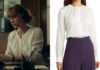 OBSESSION : Anna’s white silk blouse in S1E02