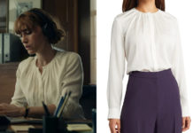 OBSESSION : Anna’s white silk blouse in S1E02