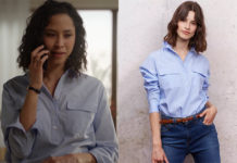 UN SI GRAND SOLEIL : la chemise à rayures de Chloé dans l’épisode 1132