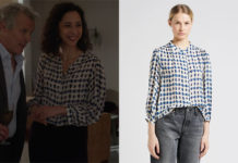 UN SI GRAND SOLEIL : la blouse imprimé taches d’encre de Chloé dans l’épisode 1135
