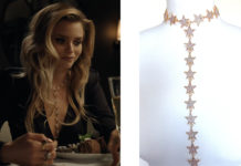 FLORIDA MAN : Delly’s Gold Crystal Star Drop Style Choker