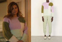 JUSQU’ICI TOUT VA BIEN : le pull en mohair de Farah dans l’épisode 1×02
