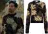 ACHARNÉS : le pull imprimé fleurs de George Nakai dans l’épisode 1×01