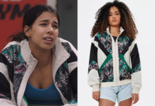 DEMAIN NOUS APPARTIENT : le blouson fleuri d’Amel dans l’épisode 1417