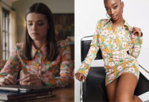 ICI TOUT COMMENCE : la robe à fleurs d’Anaïs dans l’épisode 661