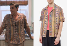 QUEER EYE : Antoni’s floral vacation shirt in S7E05