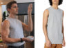 QUEER EYE : Antoni’s grey sleeveless t-shirt in S7E01