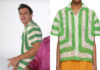 QUEER EYE : Antoni’s green crochet shirt in season 7