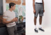 QUEER EYE : Antoni’s micro check track shorts in S7E03