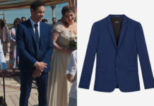 DEMAIN NOUS APPARTIENT : les tenues vues au mariage d’Audrey et Damien