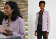 ICI TOUT COMMENCE : la veste violet clair de Deva dans l’épisode 674