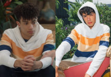 DEMAIN NOUS APPARTIENT : le sweat aux rayures colorées de Diego dans l’épisode 1421