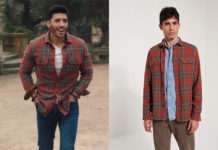 ICI TOUT COMMENCE : la chemise à carreaux de Joachim dans l’épisode 658