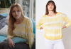 DEMAIN NOUS APPARTIENT : le pull tie and dye jaune de Judith