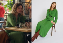 DEMAIN NOUS APPARTIENT : la robe verte de Soizic dans l’épisode 1437