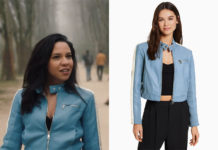 ICI TOUT COMMENCE : le blouson bleu de Marta