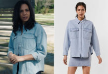 ICI TOUT COMMENCE : la chemise en denim de Marta dans l’épisode 663