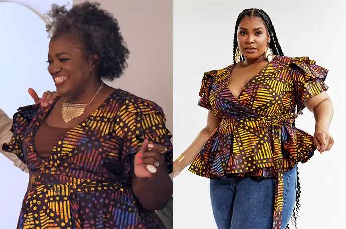 QUEER Mary’s african print peplum S7E06