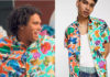 QUEER EYE : Michael’s shirt in bright patchwork floral print in S7E07