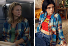 LES RANDONNEUSES : la chemise à carreaux de Morgan dans l’épisode 1