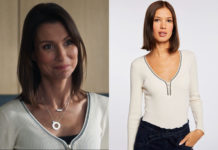 DEMAIN NOUS APPARTIENT : le pull ivoire de Raphaëlle dans l’épisode 1429