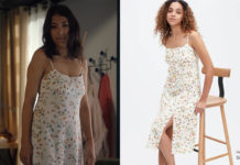 DEMAIN NOUS APPARTIENT : la robe à fleurs de Soraya dans l’épisode 1433