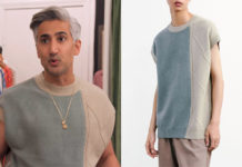 QUEER EYE : Tan’s color block sweater vest in S7E06