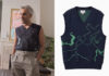 QUEER EYE : Tan’s jacquard knit vest in S7E03