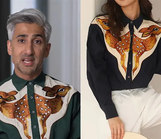QUEER EYE : Tan’s deer print shirt in S7E04
