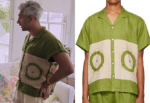 QUEER EYE : Tan’s green shirt in S7E04