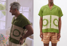 QUEER EYE : Tan’s green shirt in S7E04