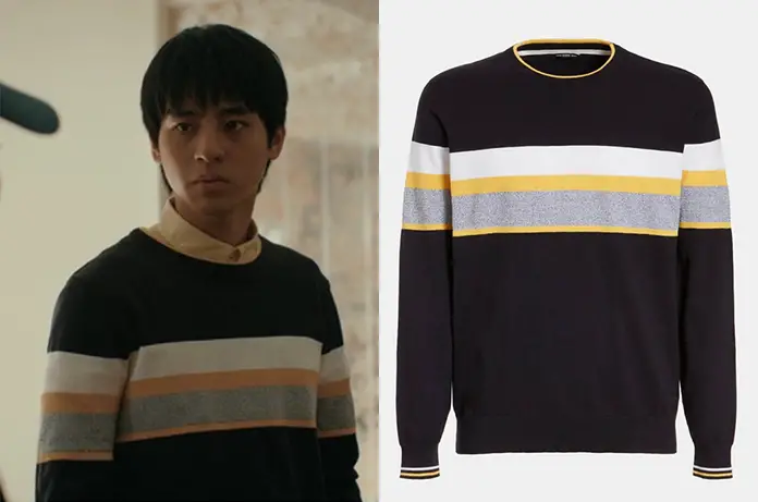 AMERICAN BORN CHINESE Wei-Chen’s striped sweater S1E02