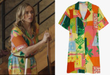 DEMAIN NOUS APPARTIENT : la petite robe imprimée d’Adèle dans l’épisode 1442