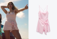 ICI TOUT COMMENCE : le combishort rose pastel dans l’épisode 687