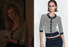 ICI TOUT COMMENCE : le TOP EN MAILLE À RAYURES de Charlène dans l’épisode 693