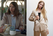 DEMAIN NOUS APPARTIENT : le blazer beige satiné de Charlie dans l’épisode 1450