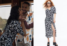 ICI TOUT COMMENCE : la robe à fleurs de Deva dans l’épisode 692